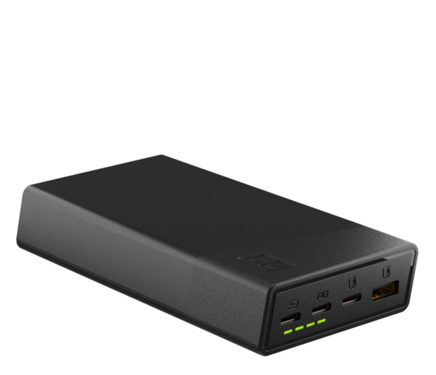 Green Cell PowerPlay 20S 20000mAh Czarny (22.5W, 3x USB-C) PBGC03S - 1232069 - zdjęcie 4